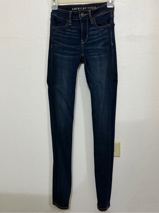 American Eagle Outfitters Denim - American Eagle Outfitters Women's Skinny Jeans in Dark Indigo